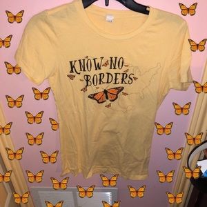 Know No Borders tshirt